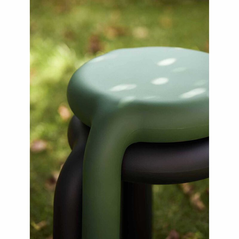 Città Piccolo Stool 41x41x44cm - Dark Green image number 1